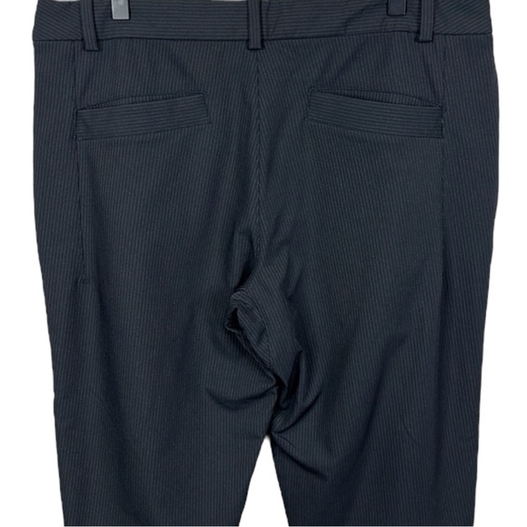 LULULEMON Men's Work to Play Pinstripe Black Pants Size 30” x 34” -- Older Style - Picture 9 of 11